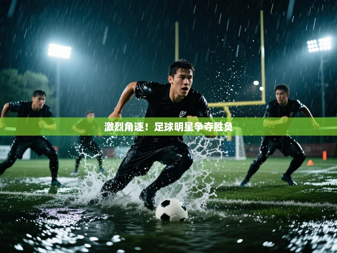 激烈角逐！足球明星争夺胜负